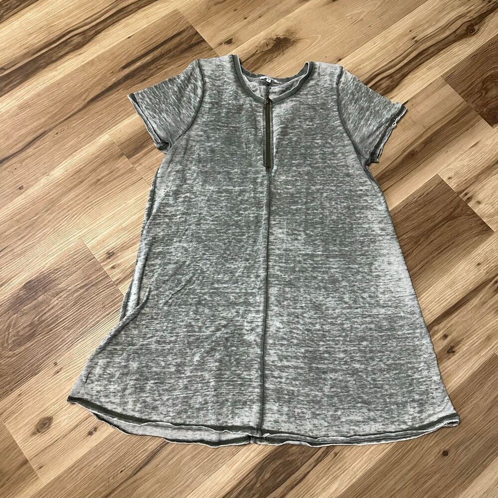 Z Supply distressed L knit travelcore normcore dress